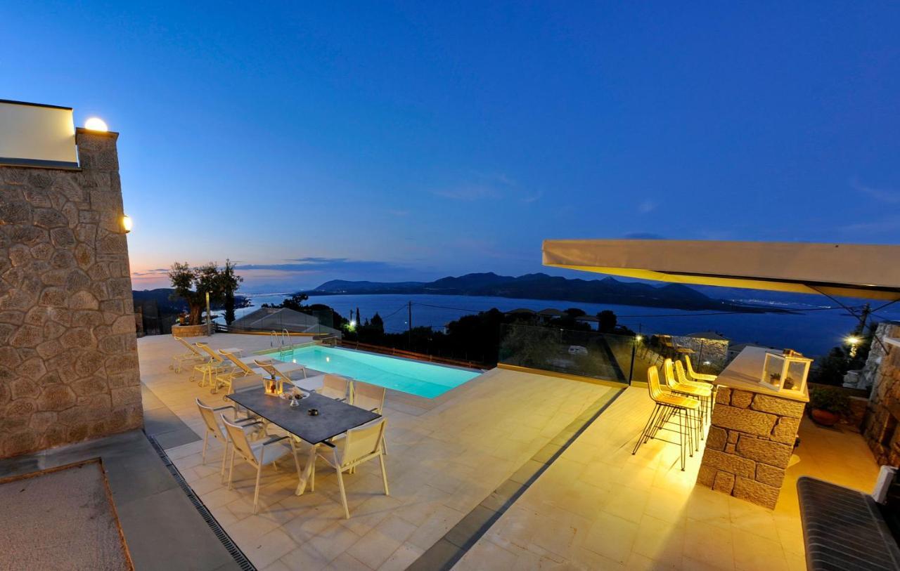 Ionian Stone Luxury Villa Nikiana Exteriör bild