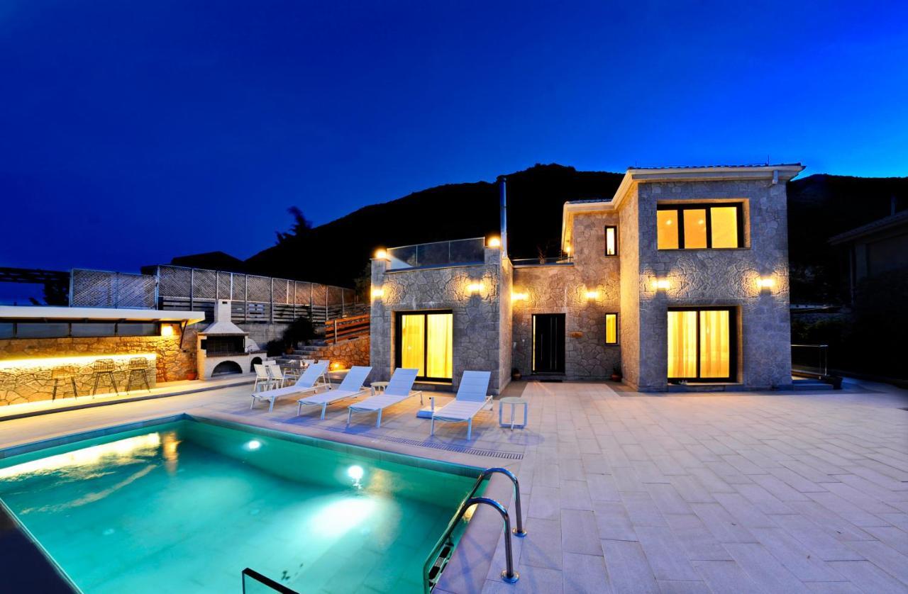 Ionian Stone Luxury Villa Nikiana Exteriör bild