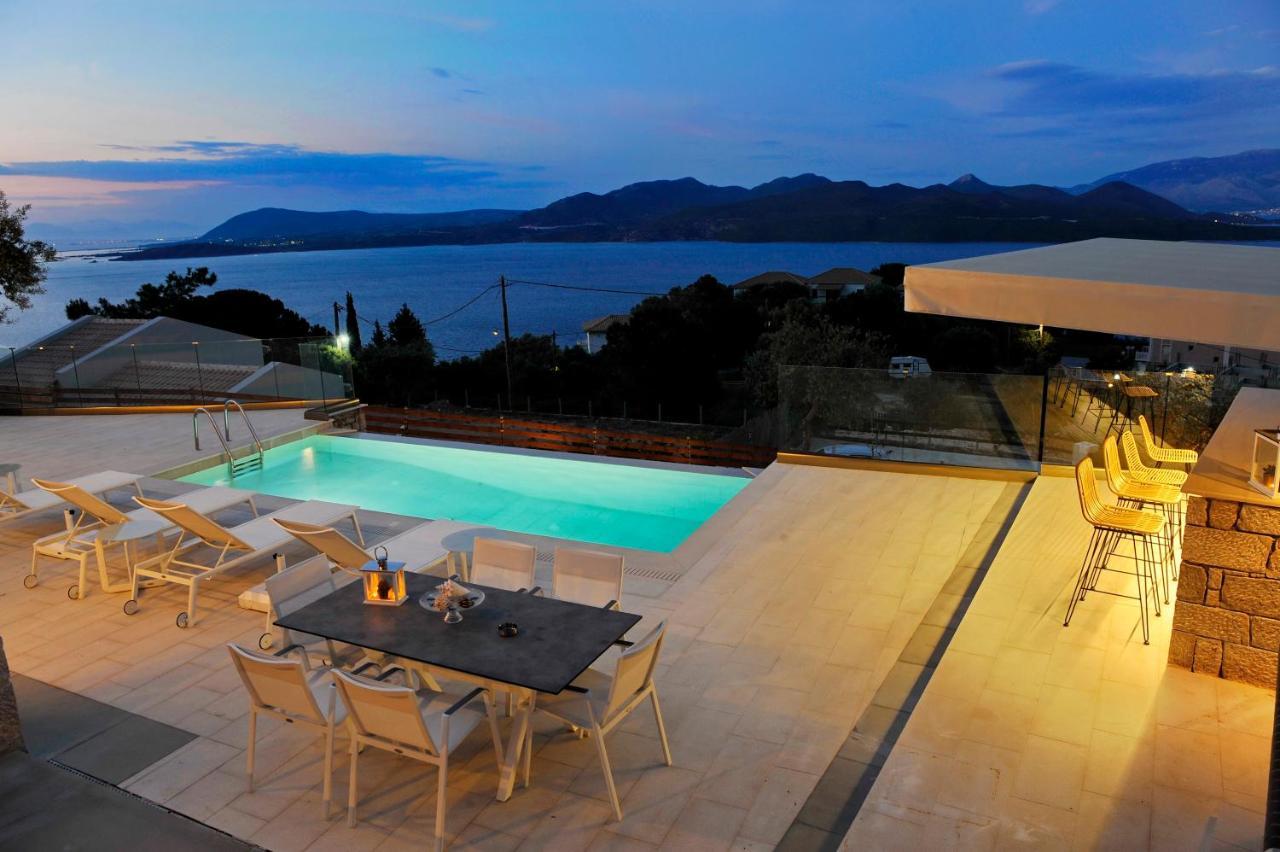 Ionian Stone Luxury Villa Nikiana Exteriör bild