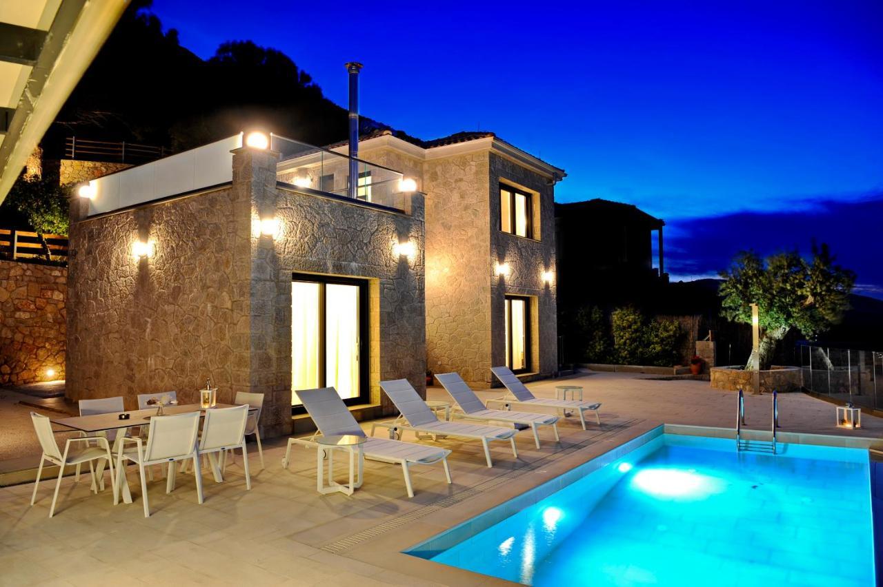 Ionian Stone Luxury Villa Nikiana Exteriör bild