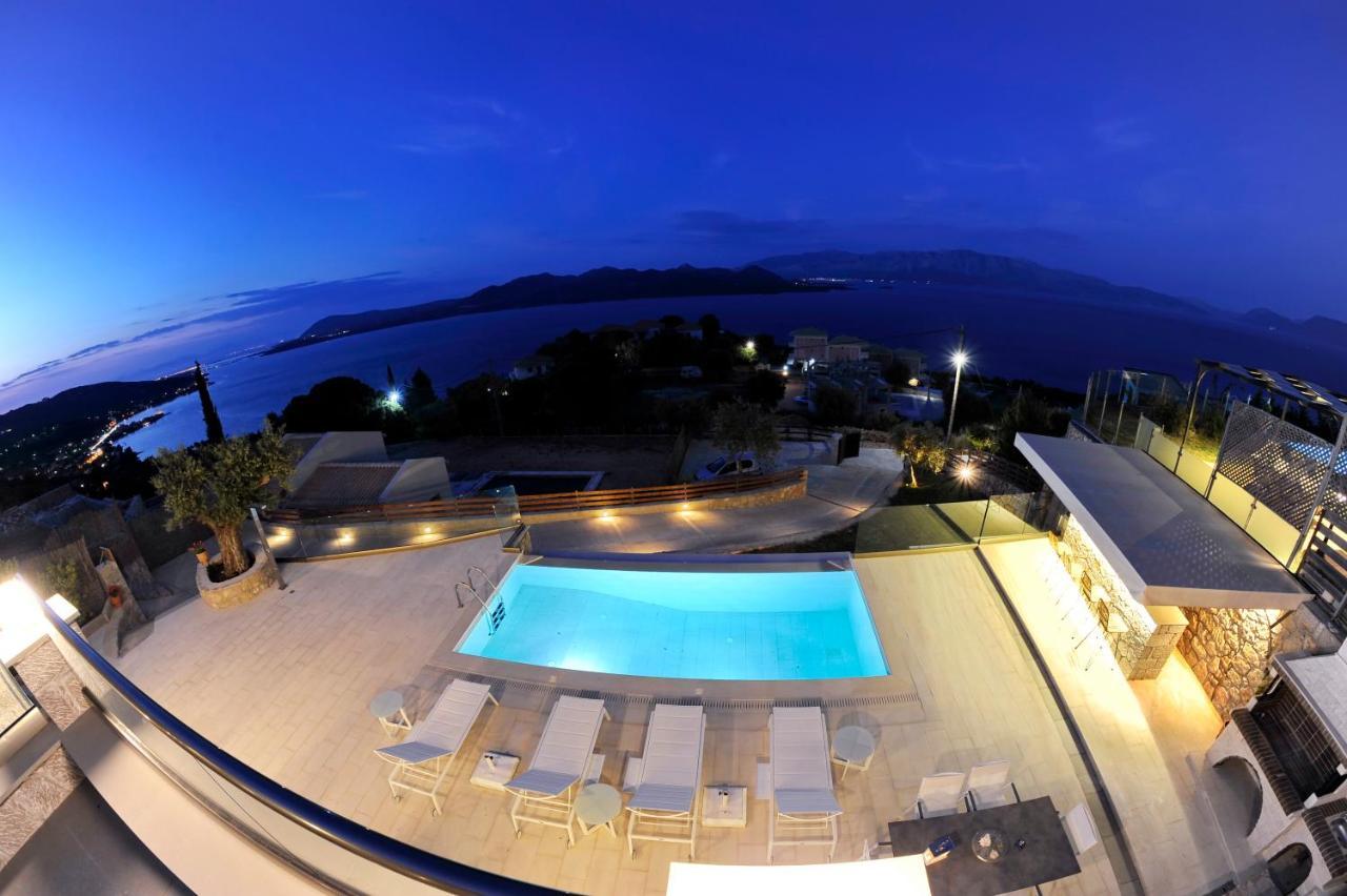 Ionian Stone Luxury Villa Nikiana Exteriör bild