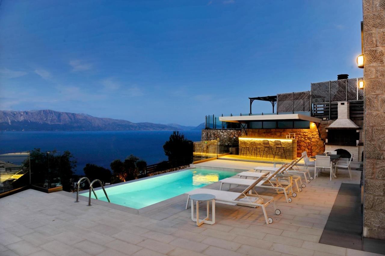 Ionian Stone Luxury Villa Nikiana Exteriör bild