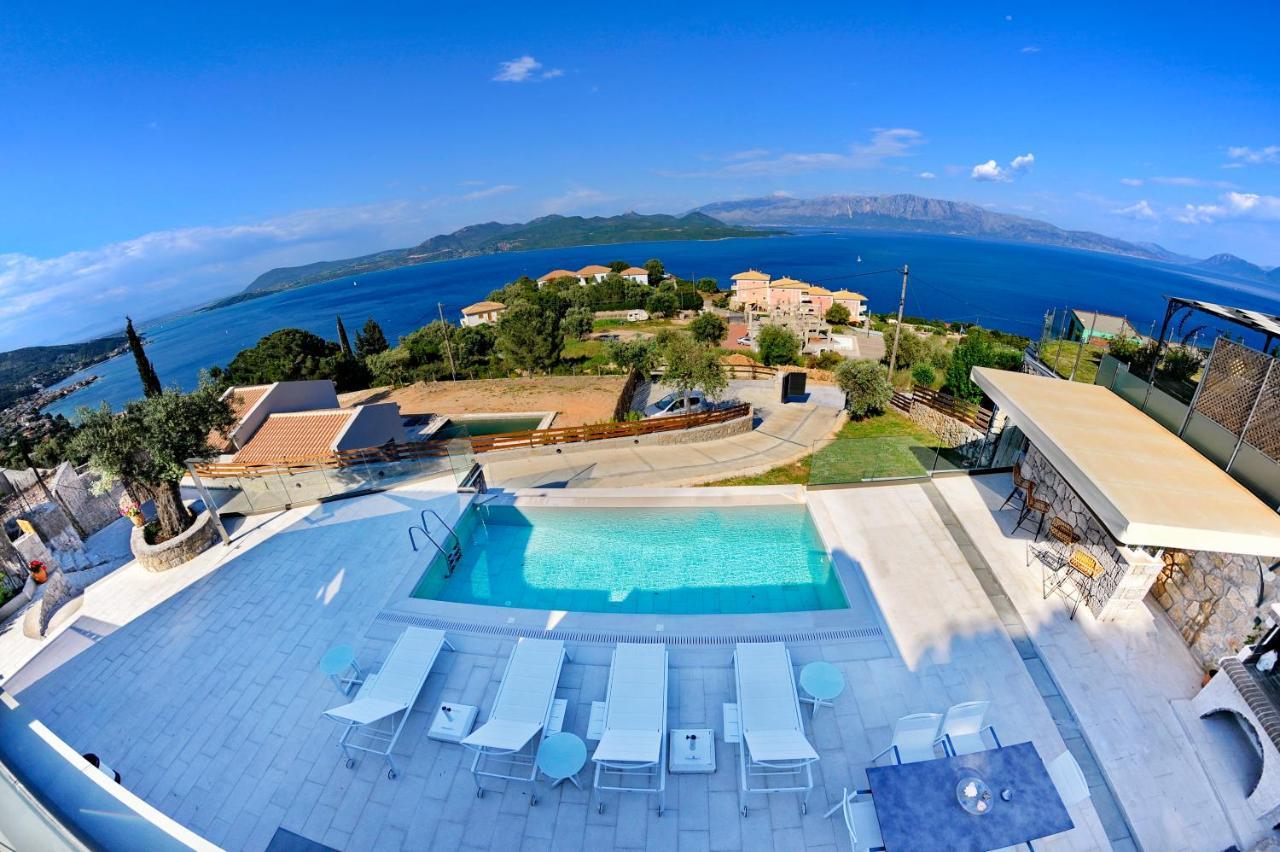 Ionian Stone Luxury Villa Nikiana Exteriör bild