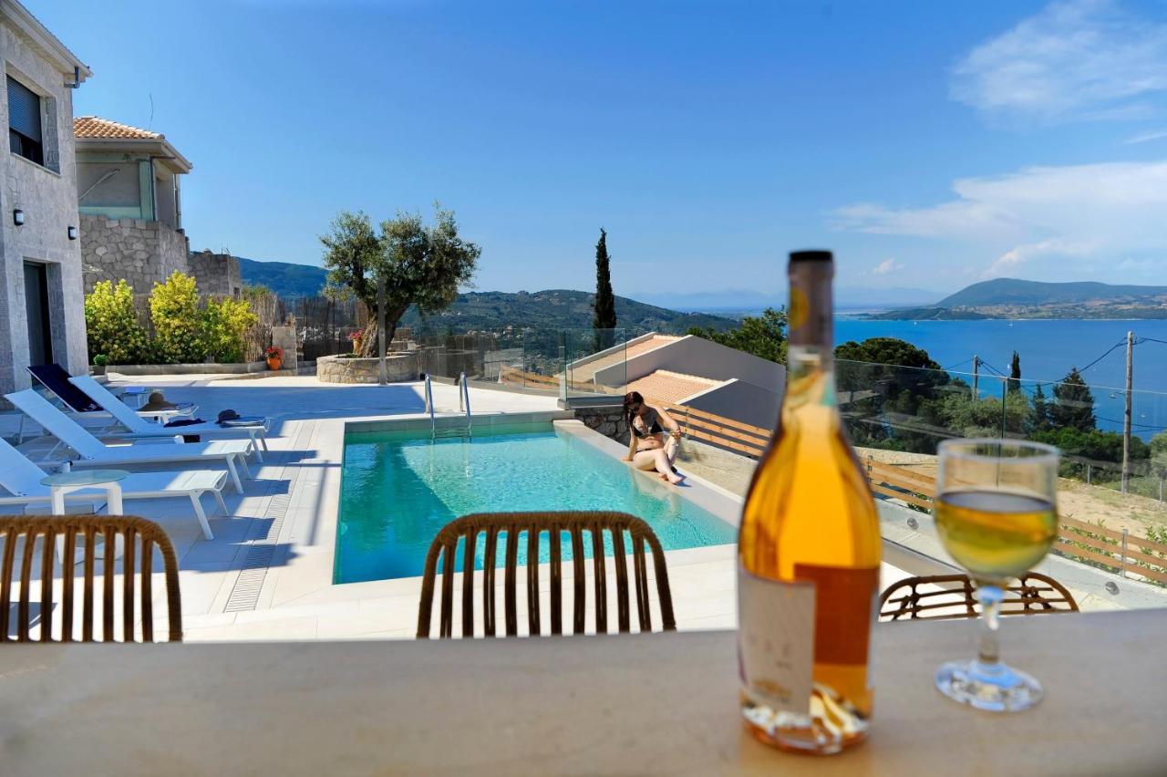 Ionian Stone Luxury Villa Nikiana Exteriör bild