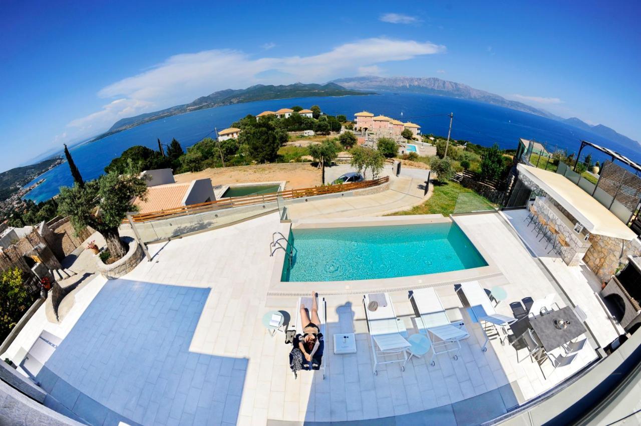 Ionian Stone Luxury Villa Nikiana Exteriör bild