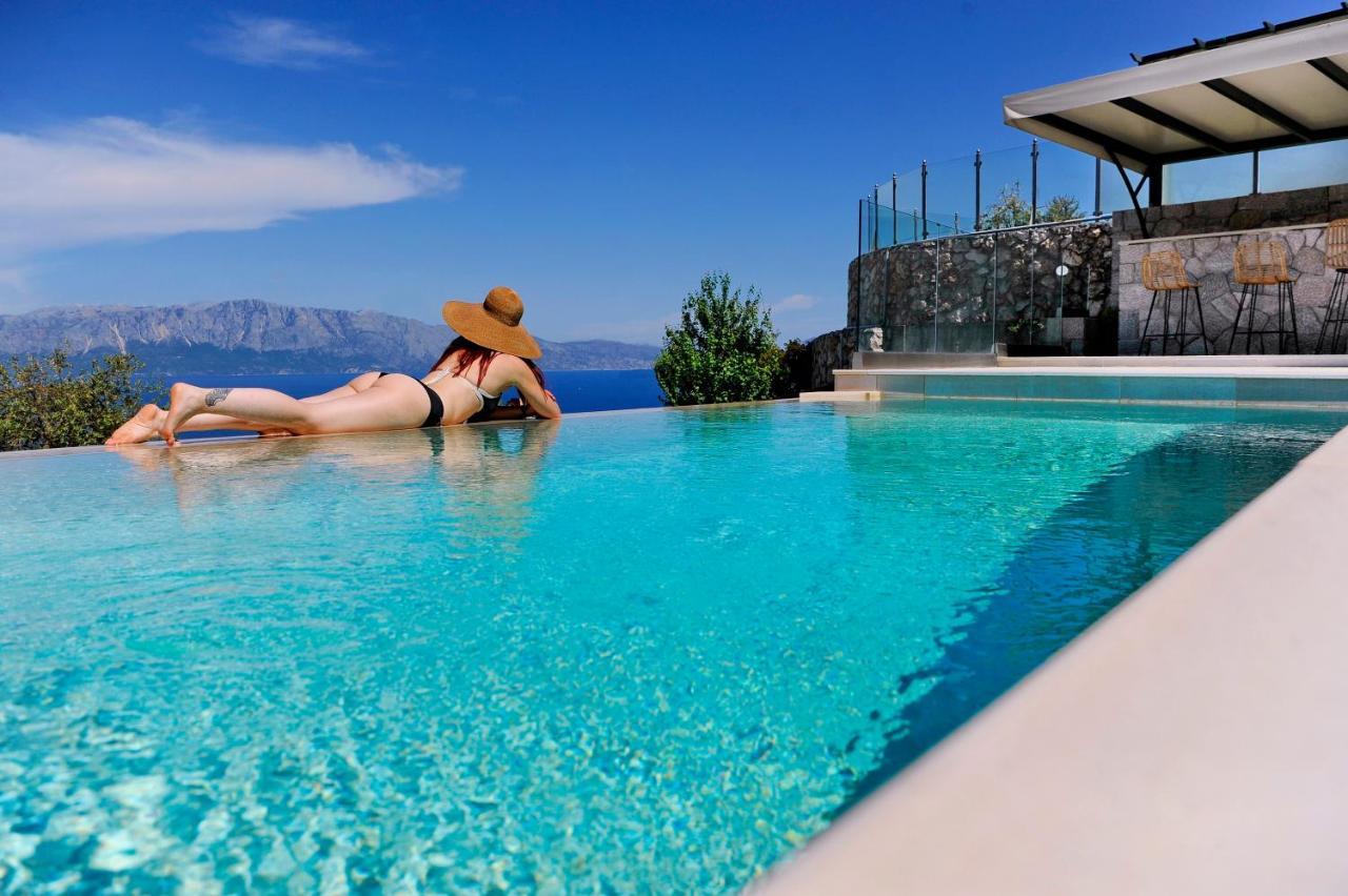 Ionian Stone Luxury Villa Nikiana Exteriör bild