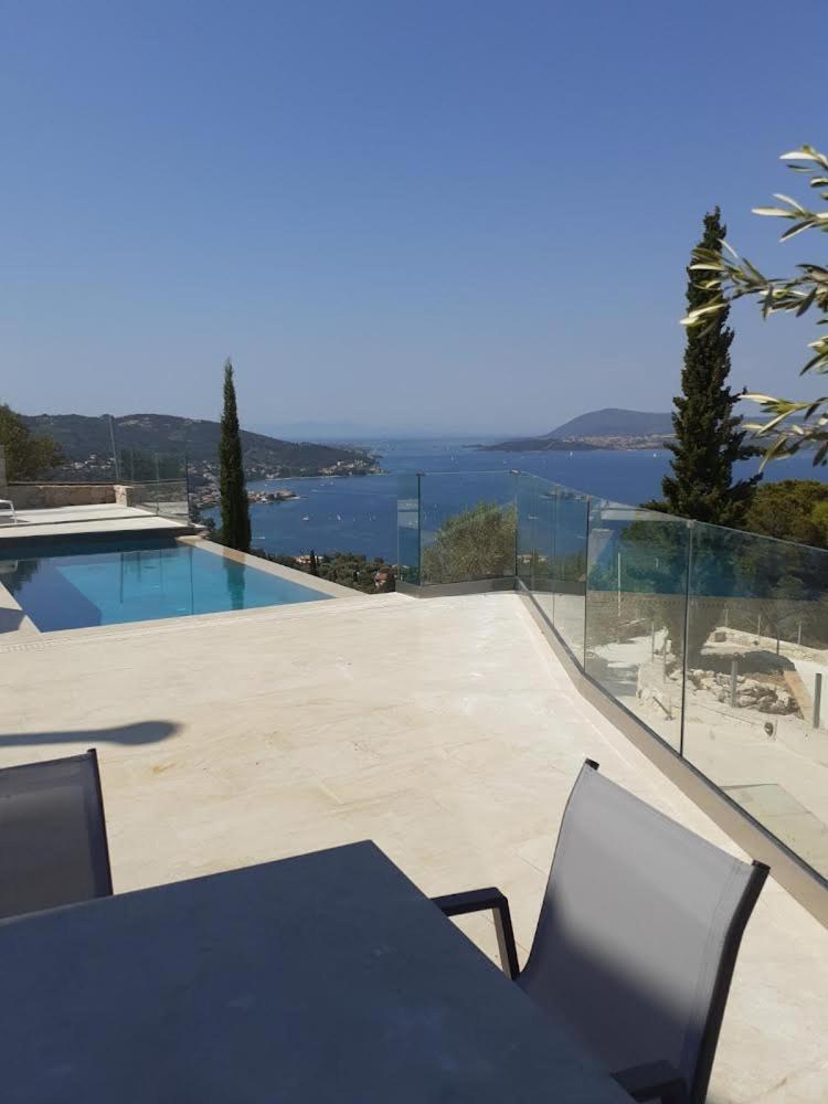Ionian Stone Luxury Villa Nikiana Exteriör bild