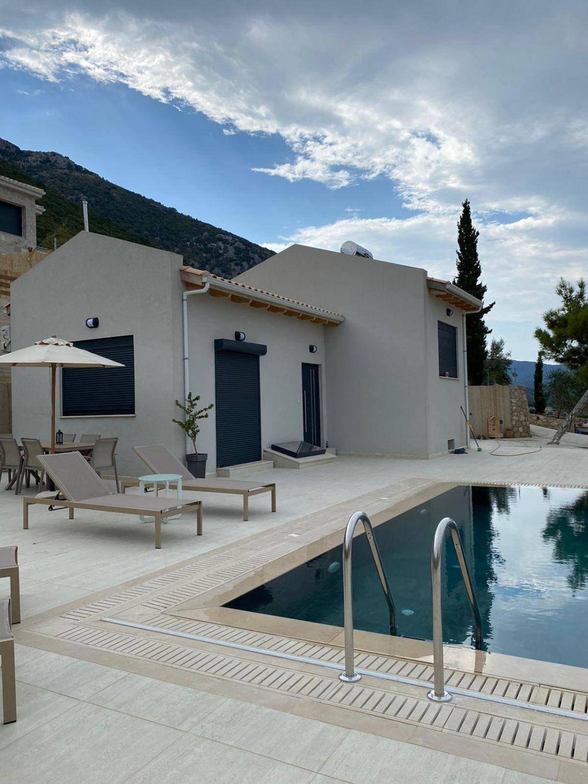 Ionian Stone Luxury Villa Nikiana Exteriör bild