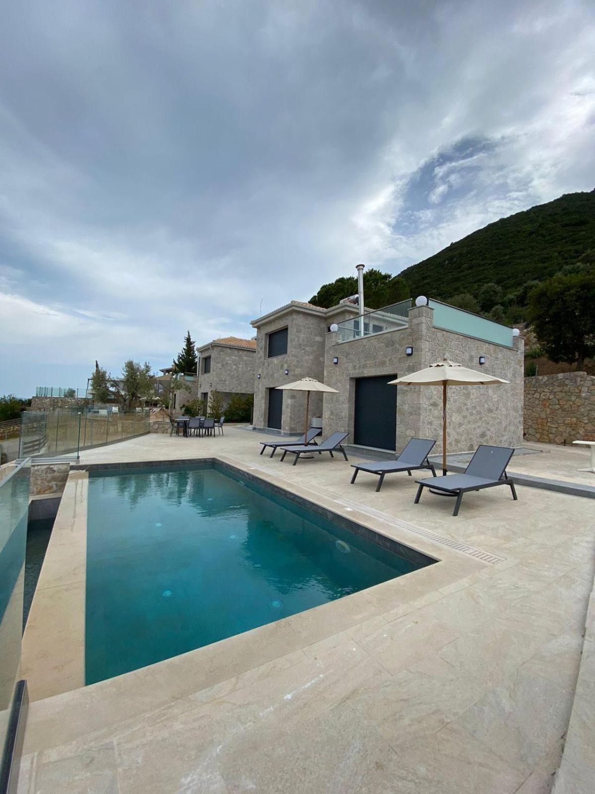 Ionian Stone Luxury Villa Nikiana Exteriör bild